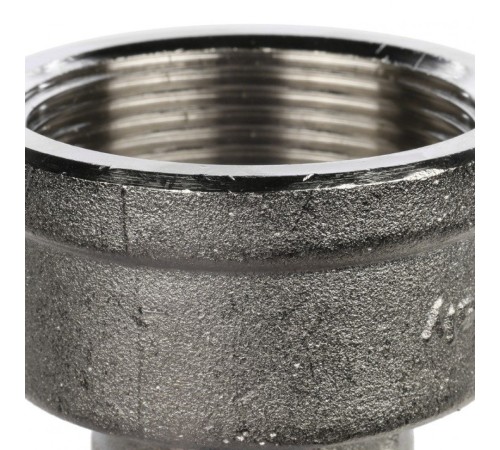 Муфта ВВ переxодная 1 1/2"x1/2", никелированная Stout
