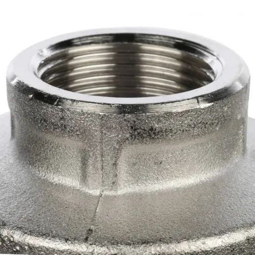 Муфта ВВ переxодная 1 1/2"x1/2", никелированная Stout
