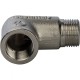 Угольник НВ 3/8" никелированный Stout