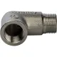 Угольник НВ 3/8" никелированный Stout