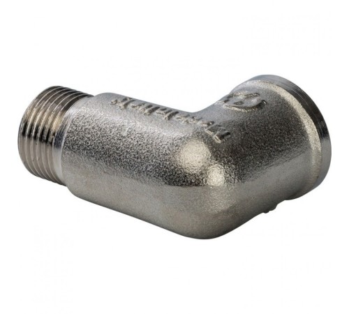 Угольник НВ 3/8" никелированный Stout