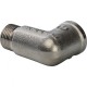 Угольник НВ 3/8" никелированный Stout