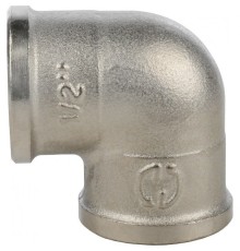 Угольник ВВ 1/2" никелированный Stout