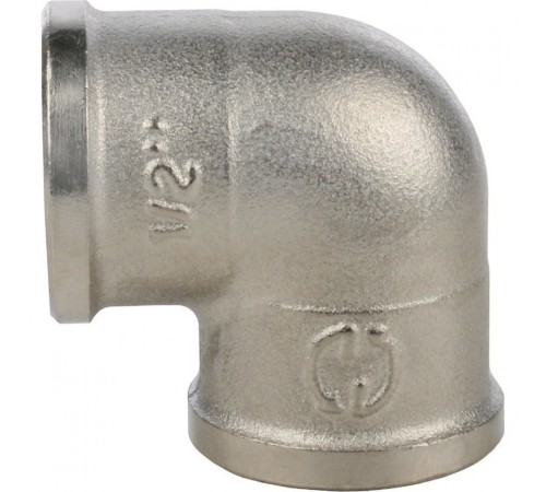 Угольник ВВ 1/2" никелированный Stout