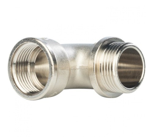 Угольник с упором НВ 1", никелированный Stout