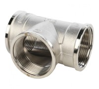Тройник ВВ 1 1/2", никелированный Stout