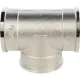 Тройник ВВ 1 1/2", никелированный Stout