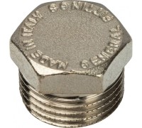 Заглушка НР 1/2" никелированная Stout