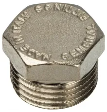 Заглушка НР 1/2" никелированная Stout