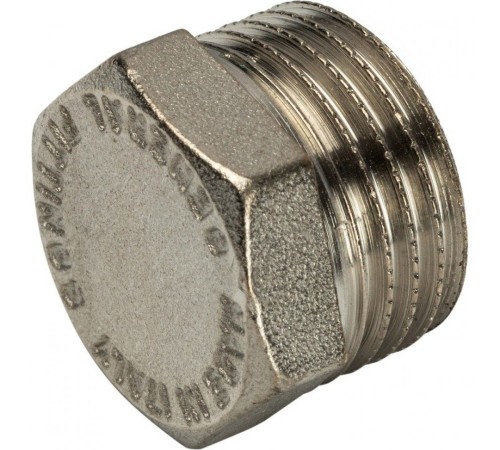 Заглушка НР 1/2" никелированная Stout