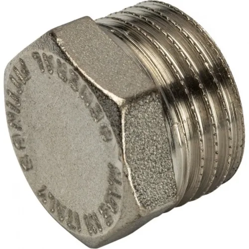 Заглушка НР 1/2" никелированная Stout