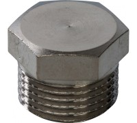 Заглушка НР 3/8" никелированная Stout