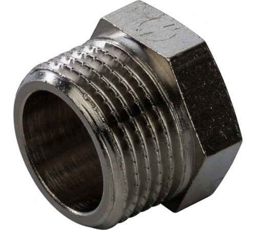 Заглушка НР 3/8" никелированная Stout