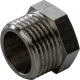 Заглушка НР 3/8" никелированная Stout