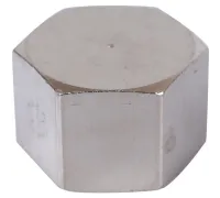 Заглушка ВР 1/4" никелированная Stout