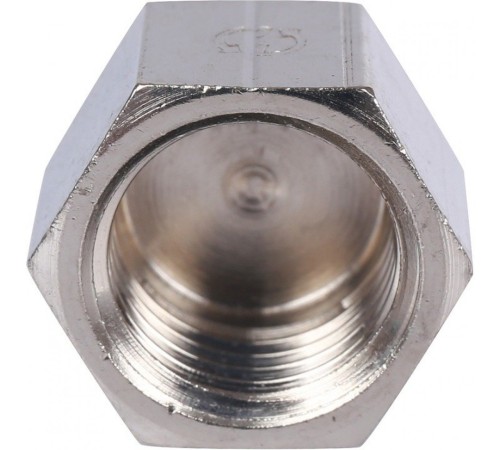 Заглушка ВР 1/4" никелированная Stout