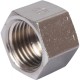 Заглушка ВР 1/4" никелированная Stout