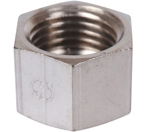 Заглушка ВР 1/4" никелированная Stout