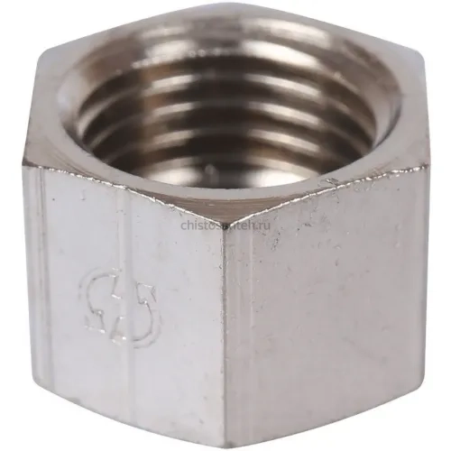 Заглушка ВР 1/4" никелированная Stout