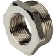 Футорка 1 1/2"x1", никелированная Stout
