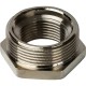 Футорка 1 1/2"x1", никелированная Stout