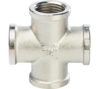 Крестовина ВВ 1/2" никелированная Stout