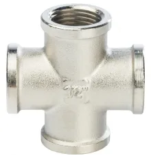 Крестовина ВВ 1/2" никелированная Stout