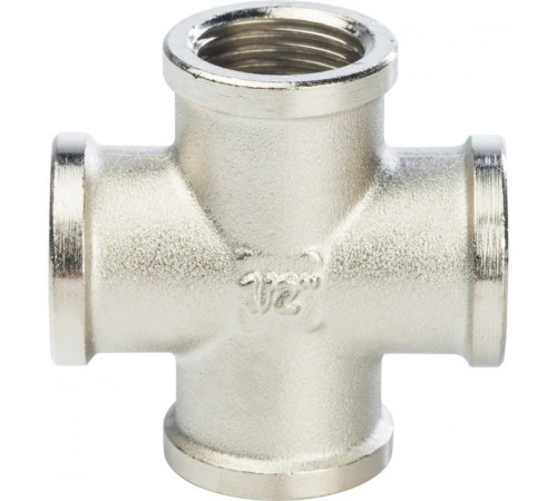 Крестовина ВВ 1/2" никелированная Stout Крестовина ВВ 1/2" никелированная Stout
