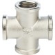 Крестовина ВВ 1/2" никелированная Stout