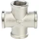 Крестовина ВВ 1/2" никелированная Stout