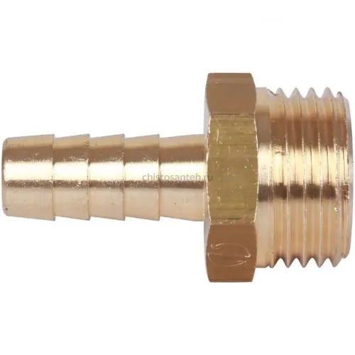 Штуцер НР 1/2"x10 мм Stout