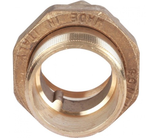 Разъемное соединение "американка" ВН 1 1/2", уплотнение под гайкой o-ring кольцо Stout Разъемное соединение "американка" ВН 1 1/2", уплотнение под гайкой o-ring кольцо Stout