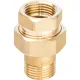 Разъемное соединение 1/2" американка ВН, уплотнение под гайкой по плоскости Stout