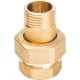 Разъемное соединение 1/2" американка ВН, уплотнение под гайкой по плоскости Stout