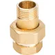 Разъемное соединение 1/2" американка ВН, уплотнение под гайкой по плоскости Stout