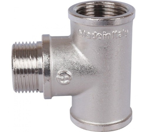 Тройник ВНВ 3/4"x3/4"x3/4", никелированный Stout Тройник ВНВ 3/4"x3/4"x3/4", никелированный Stout