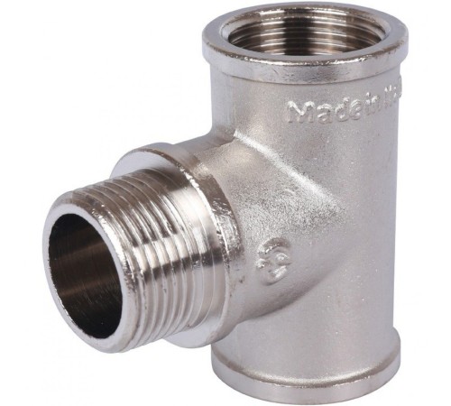 Тройник ВНВ 3/4"x3/4"x3/4", никелированный Stout Тройник ВНВ 3/4"x3/4"x3/4", никелированный Stout