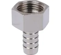 Штуцер ВР 1/2"x12, никелированный Stout
