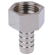 Штуцер ВР 1/2"x12, никелированный Stout