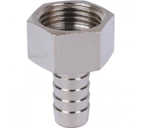 Штуцер ВР 1/2"x12, никелированный Stout