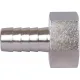 Штуцер ВР 1/2"x12, никелированный Stout