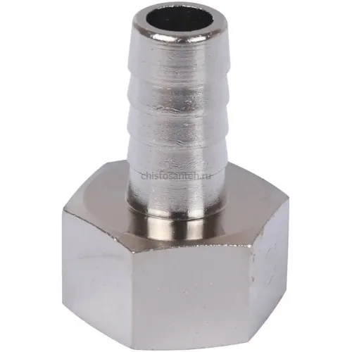 Штуцер ВР 1/2"x12, никелированный Stout