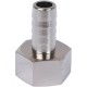Штуцер ВР 1/2"x12, никелированный Stout