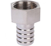 Штуцер ВР 3/4"x20, никелированный Stout