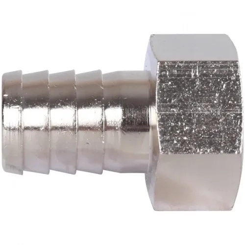 Штуцер ВР 3/4"x20, никелированный Stout