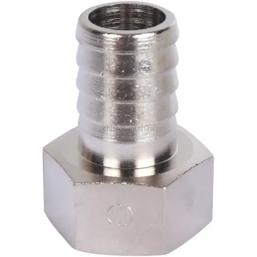Штуцер ВР 3/4"x20, никелированный Stout