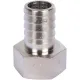 Штуцер ВР 3/4"x20, никелированный Stout