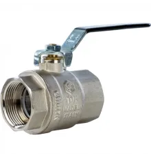 Кран шаровой полнопроходной ВР/ВР 1 1/4", ручка рычаг Stout