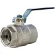 Кран шаровой полнопроходной ВР/ВР 1 1/4", ручка рычаг Stout