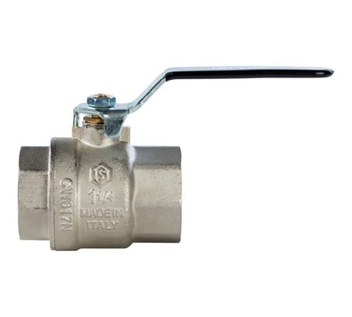 Кран шаровой полнопроходной ВР/ВР 1 1/4", ручка рычаг Stout